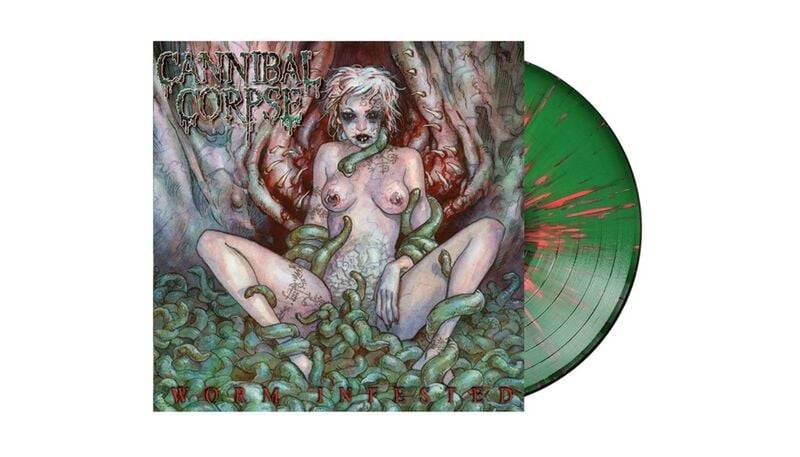 Cannibal Corpse Worm infested LP multicolor von Cannibal Corpse