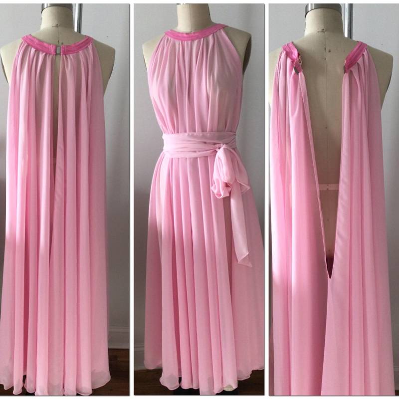 Gürtel Pink Pegnoir, Kleid, Chiffon Gürtel Pink Pegnoir, Kleid, Chiffon von CanovaStudio