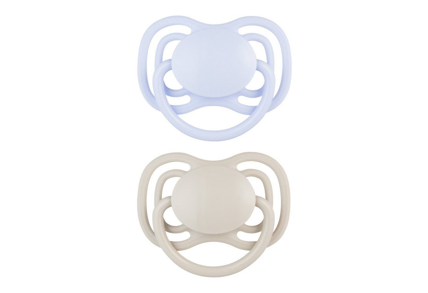 Canpol Schnuller DentalAir Symmetrisch Ovale Form, Silikon, 2er Box von Canpol
