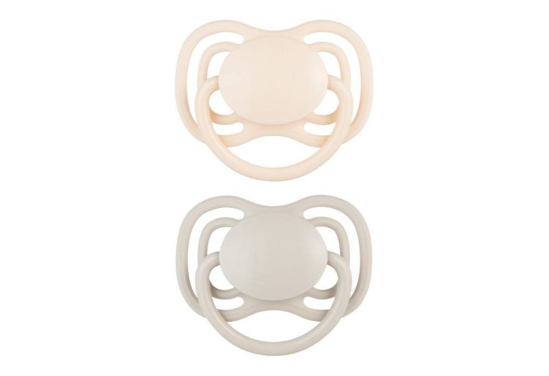 Canpol Schnuller DentalAir Symmetrisch Ovale Form, Silikon, 2er Box von Canpol