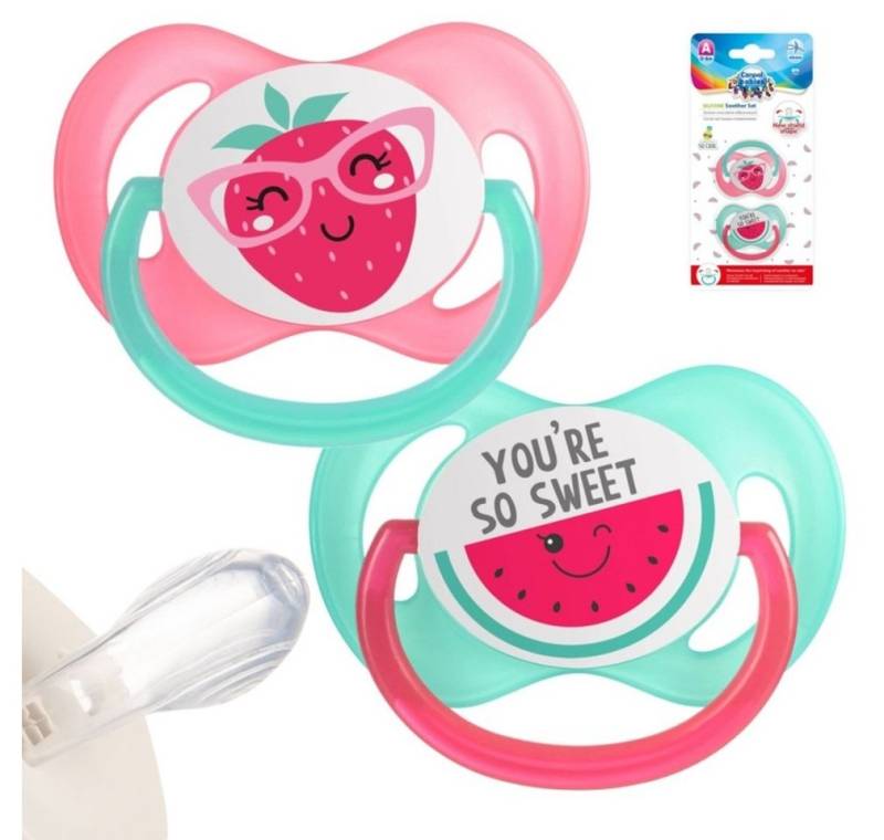 Canpol Schnuller Symmetrischer Beruhigungssauger So Cool 2er Packung von Canpol