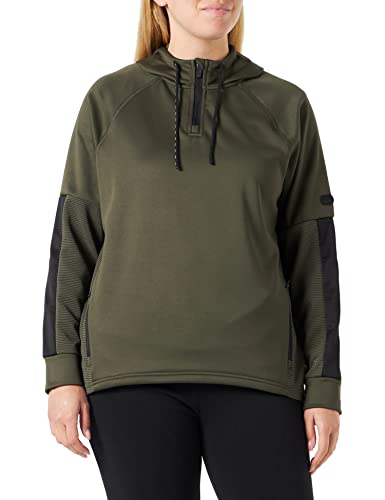 Canterbury Damen Trainings-Kapuzenpullover mit Reißverschluss Sweatshirt, Forest Night, 42 von Canterbury