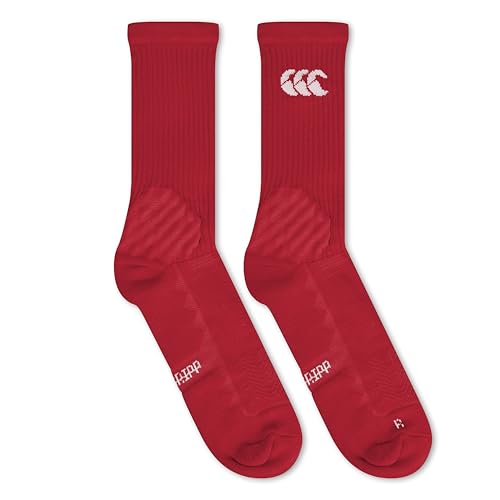 Canterbury Herren British and Irish Lions Crew Trainingsgriff Socken, Rote Dahlie, L Canterbury Herren British and Irish Lions Crew Trainingsgriff Socken, Rote Dahlie, L von Canterbury