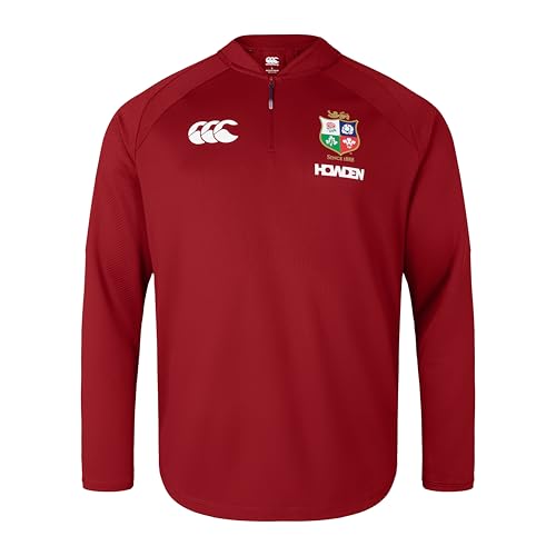 Canterbury Herren British and Irish Lions Everest 1st Layer Hemd, Rote Dahlie, XXL von Canterbury