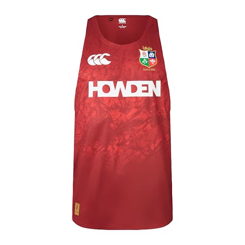Canterbury Herren British and Irish Lions Poly Hemd, Rote Dahlie, XS Canterbury Herren British and Irish Lions Poly Hemd, Rote Dahlie, XS von Canterbury