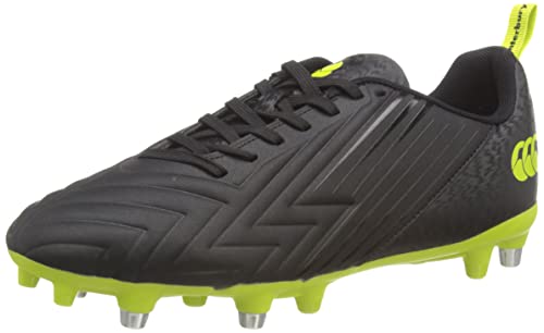 Canterbury Herren Men's Speed 3.0 Soft Ground Rugby-Schuhe, Black Wild Lime, 41 EU von Canterbury