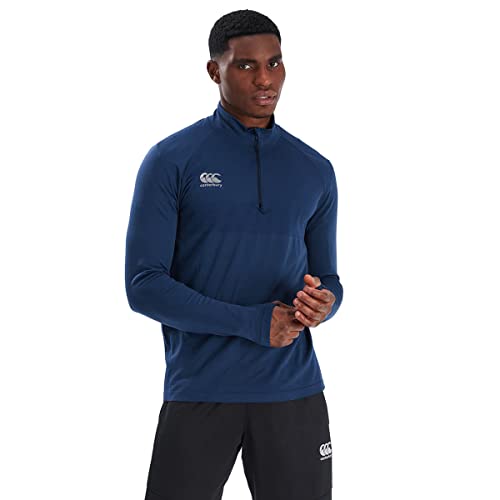 Canterbury Herren Nahtlose Schicht Vapodry Midlayer - Marine - XXXL-XXXXL von Canterbury