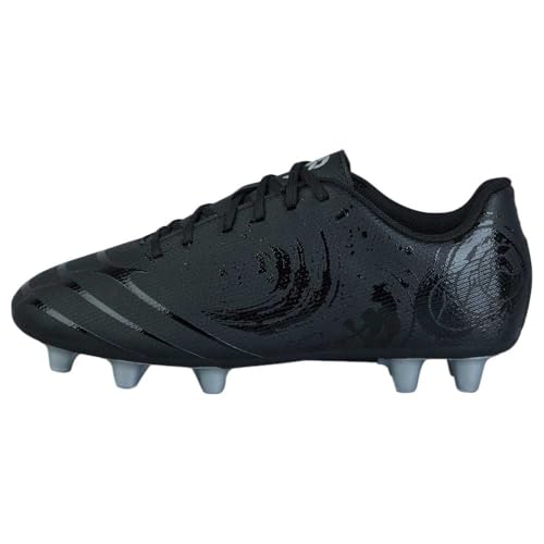 Canterbury Unisex Phoenix Genesis Team Stiefel, Schwarz/Silber-Metallic, 48.5 EU von Canterbury