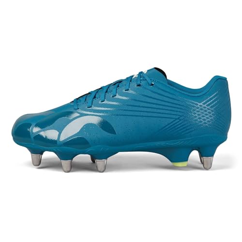 Canterbury Unisex Stamped Grndbrk Team Stiefel, Lagoon/Sunny Lime/Spray, 42.5 EU von Canterbury