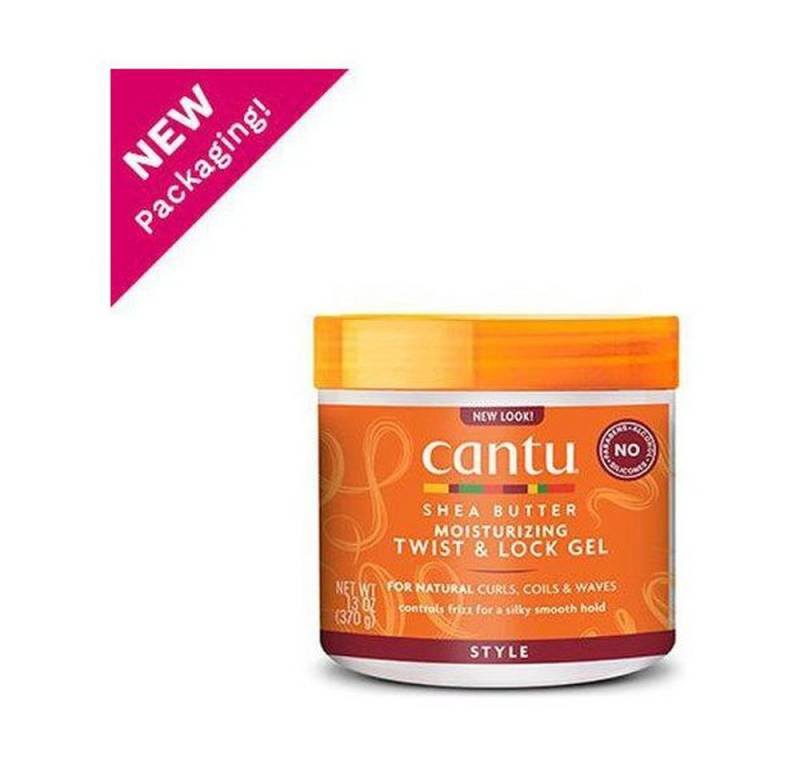 Cantu Haargel Cantu Shea Butter for Natural Hair Moisturizing Twist & Lock Gel 384ml von Cantu