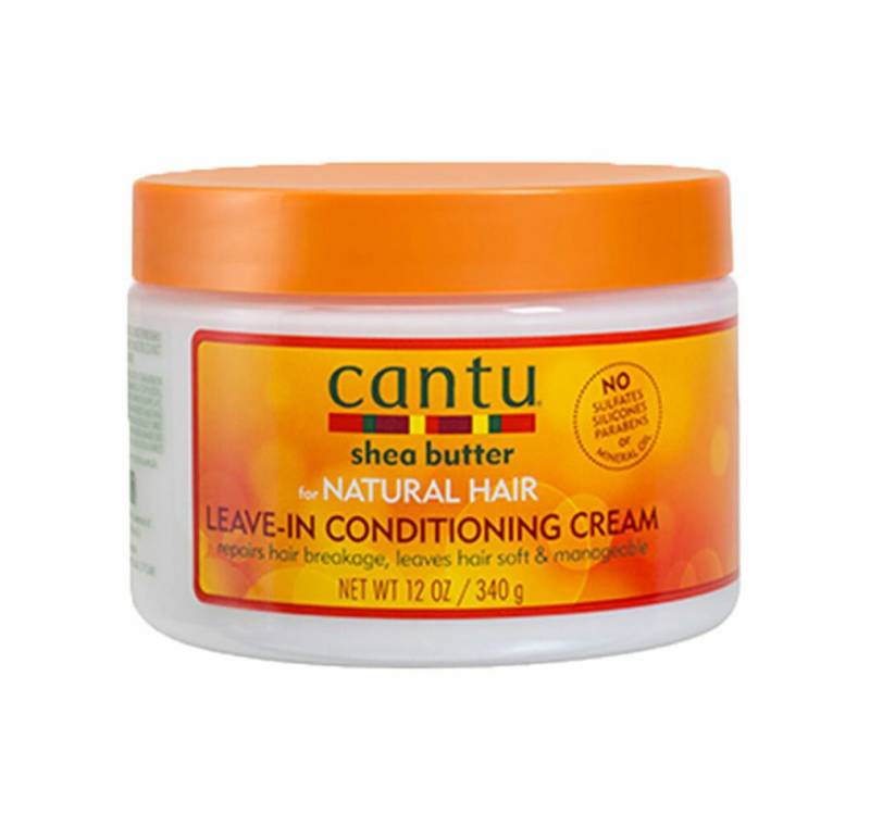 Cantu Haarkur Natural Hair Leave-In Conditioner Cream Jar 12 Ounce 354ml von Cantu