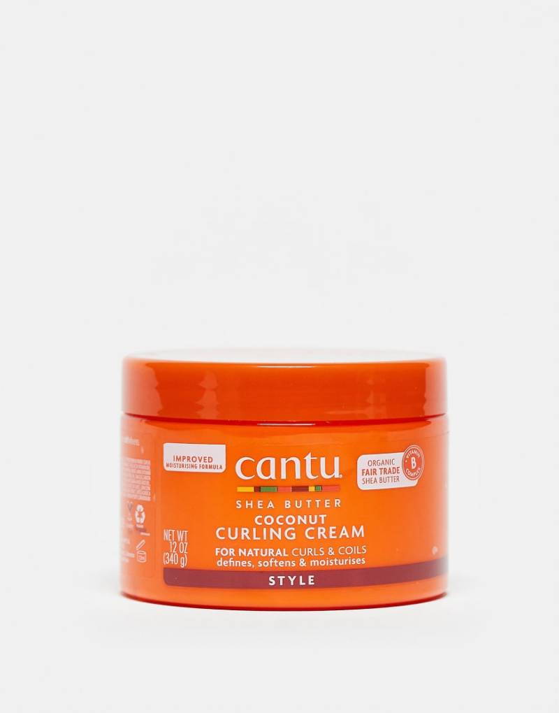 Cantu - Lockenpflegecreme mit Sheabutter und Kokosnuss, 340 g-Keine Farbe von Cantu