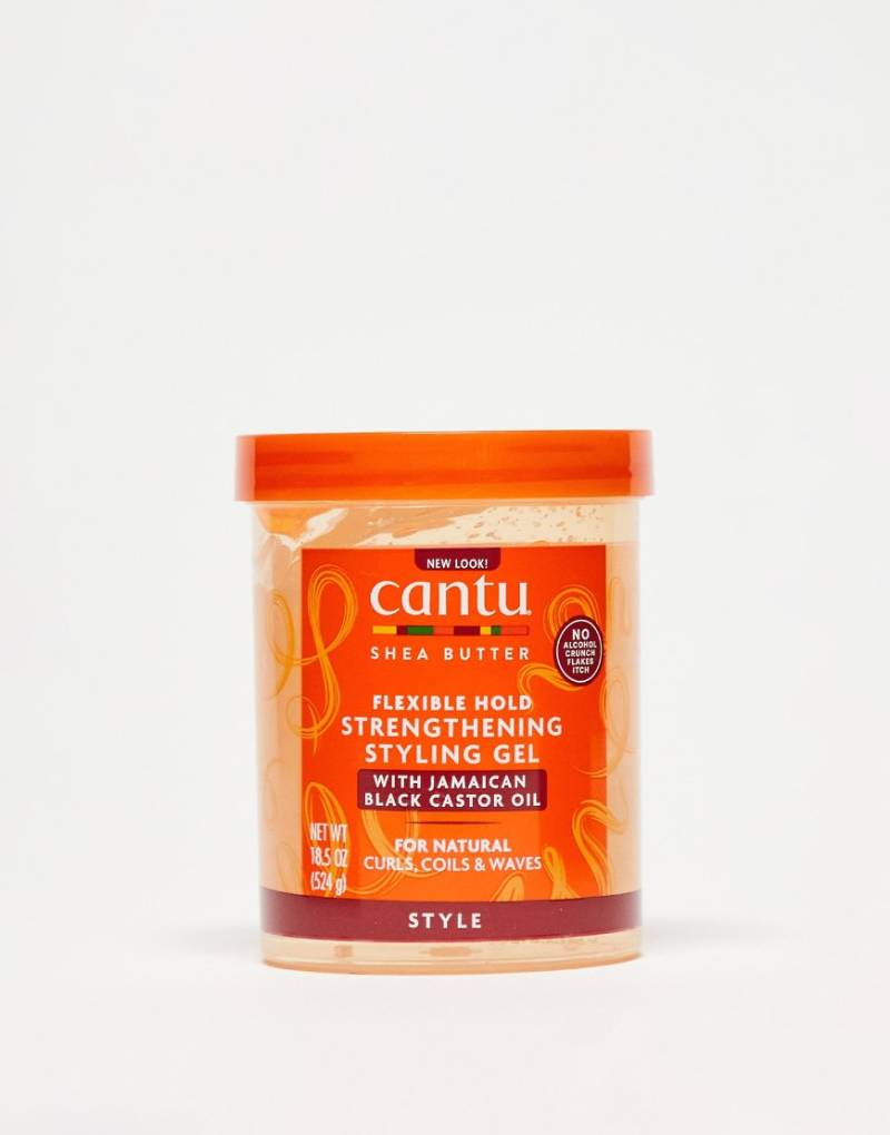Cantu - Maximal haltbares Styling-Gel aus Shea-Butter mit Jamaikanischem Kastoröl-Keine Farbe von Cantu