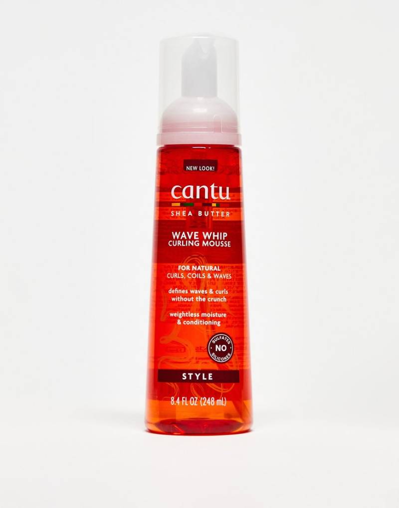 Cantu - Shea Butter For Natural Hair Wave Whip Curling - Mousse, 248 ml-Keine Farbe von Cantu