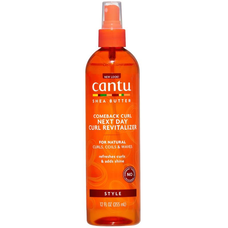Cantu Sheabutter für Comeback-Locken in Naturhaar Locken-Revitalisierung für den Nächsten Tag 355 ml von Cantu