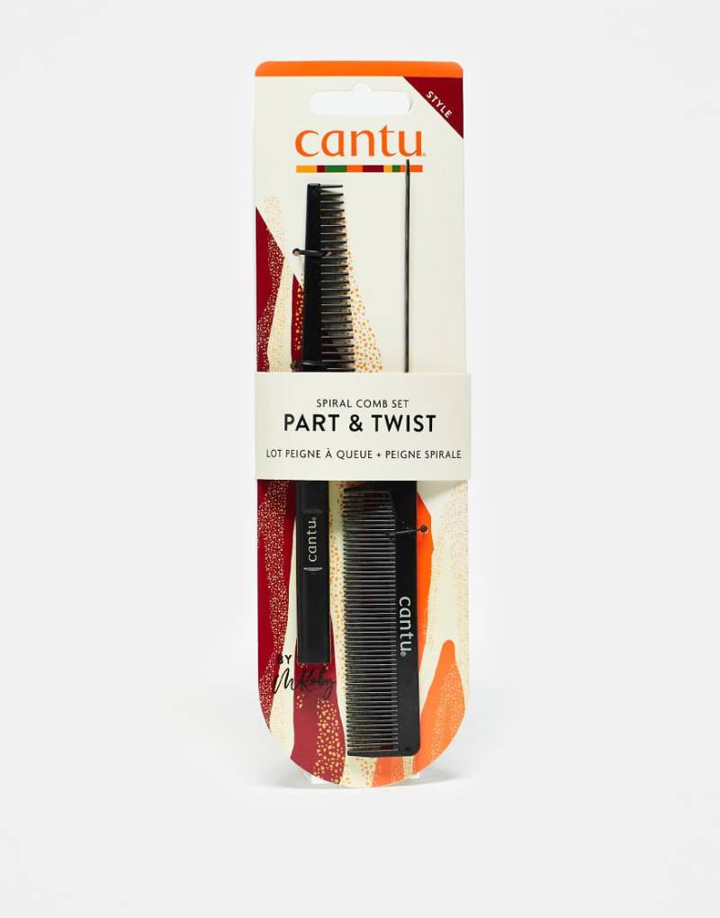 Cantu - Style - Haarkamm-Set zum Aufteilen und Twisten der Haare-Keine Farbe von Cantu