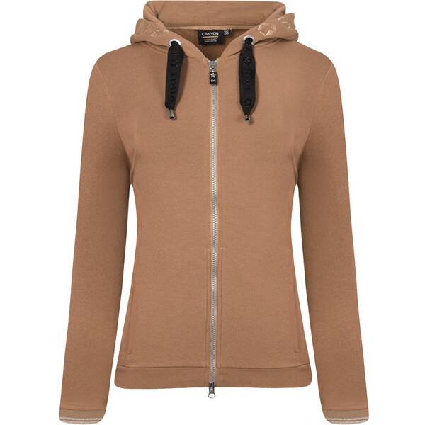 CANYON Damen Funktionsjacke Sweatjacke mit Kapuze von Canyon