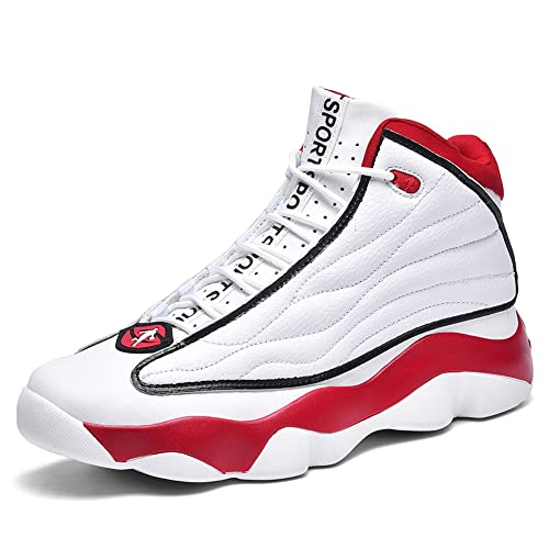 Caouduo Schuhe Freizeitschuhe Laufschuhe Walkingschuhe Basketballschuhe Herrenschuhe Wettkampfschuhe Outdoorschuhe Sommer Sport, Rot/Ausflug, einfarbig (Getaway Solids), 42 EU von Caouduo