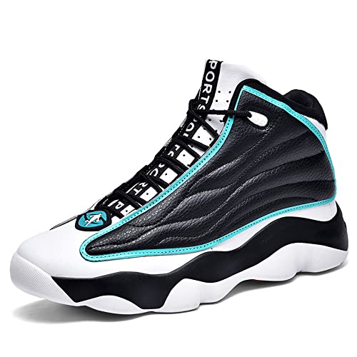 Caouduo Schuhe Freizeitschuhe Laufschuhe Walkingschuhe Basketballschuhe Herrenschuhe Wettkampfschuhe Outdoorschuhe Sommer Sport, Schwarz, 44.5 EU von Caouduo