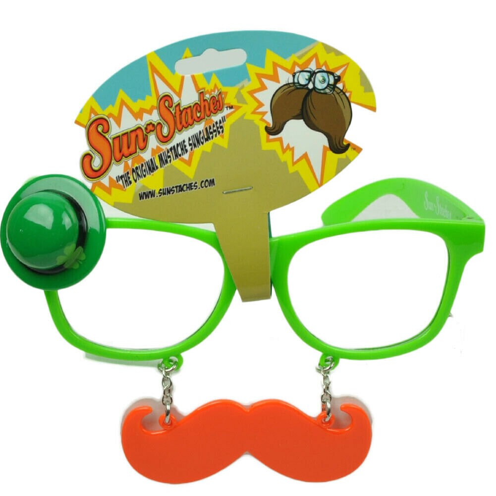 Sun Staches Grün St Patricks Day Saint Pattys Lucky Irish Schnurrbart Gläser von CapStoreOnline