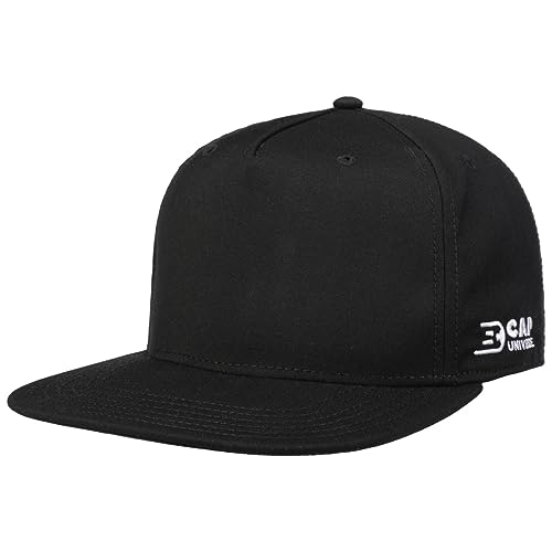 CapUniverse Stage Cap - Flat Brim Snapback Cap - Verstellbare Baseballcap - 5 Panel Basecap - Unisex - Frühjahr/Sommer schwarz One Size CapUniverse Stage Cap - Flat Brim Snapback Cap - Verstellbare Baseballcap - 5 Panel Basecap - Unisex - Frühjahr/Sommer schwarz One Size von CapUniverse