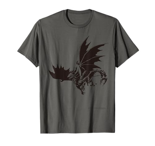 Capcom MONSTER HUNTER RISE: SUNBREAK Malzeno Illustration Herren Grau Kurzarm T-Shirt S von CAPCOM Official Merchandise