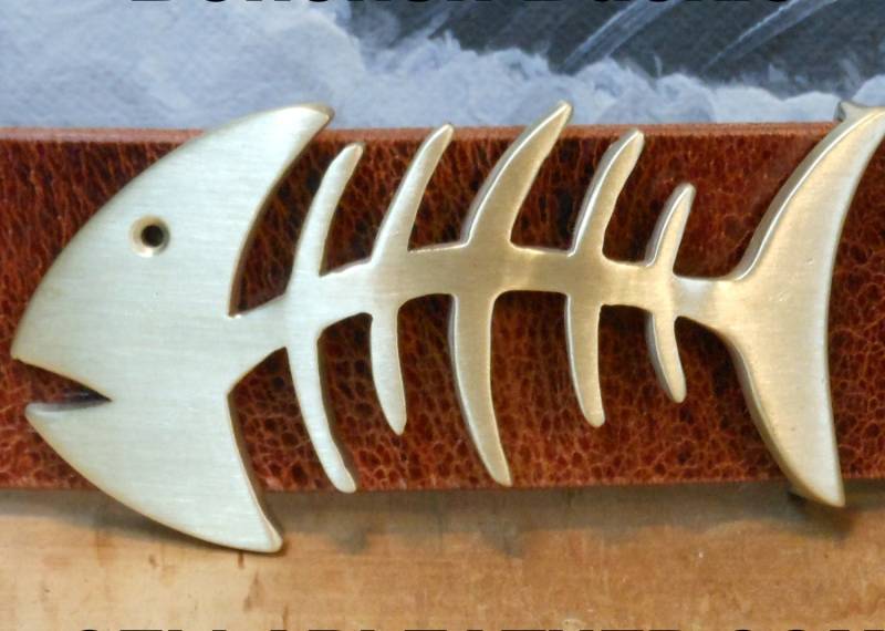 Bones Only Schnalle Bones Only Schnalle von CapeCodCellarLeather