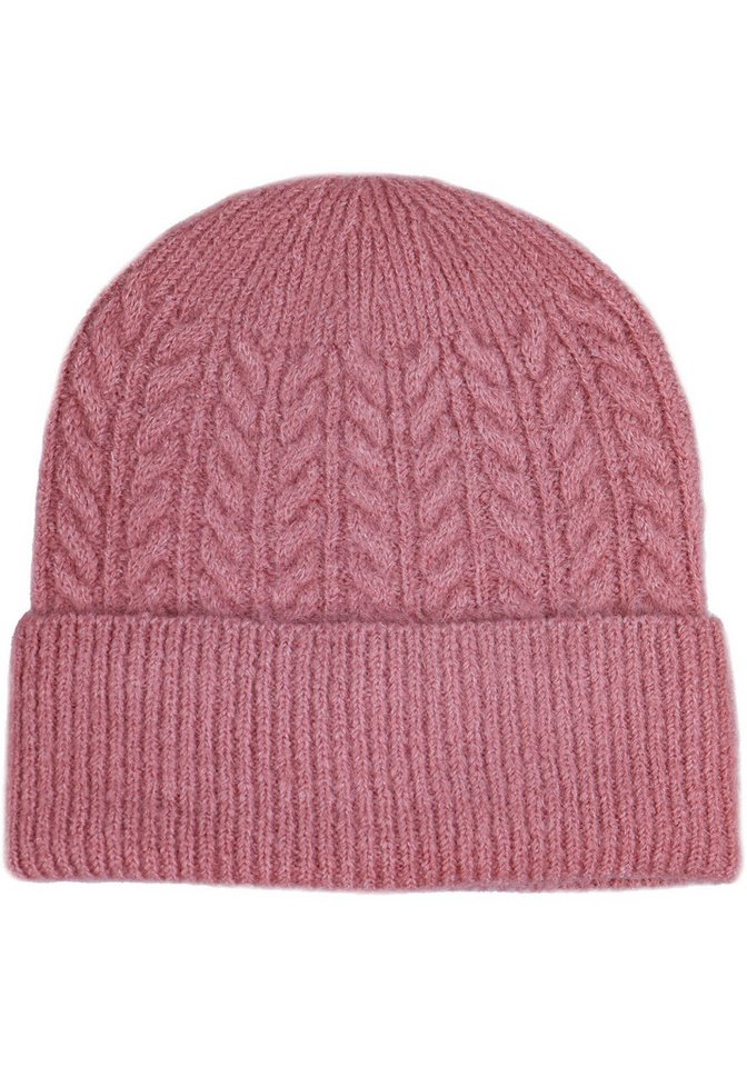 Capelli New York Beanie Feinstrick, Zopfmuster, Einheitsgröße von Capelli New York