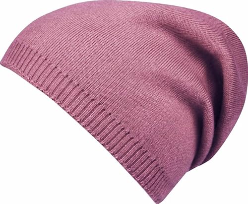 Capelli New York Damen Beanie mit Raffung - Old Rose von Capelli New York