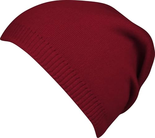 Capelli New York Damen Beanie mit Raffung - Rot von Capelli New York