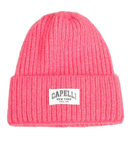 Capelli New York Damen Strickmütze - Neon Pink von Capelli New York