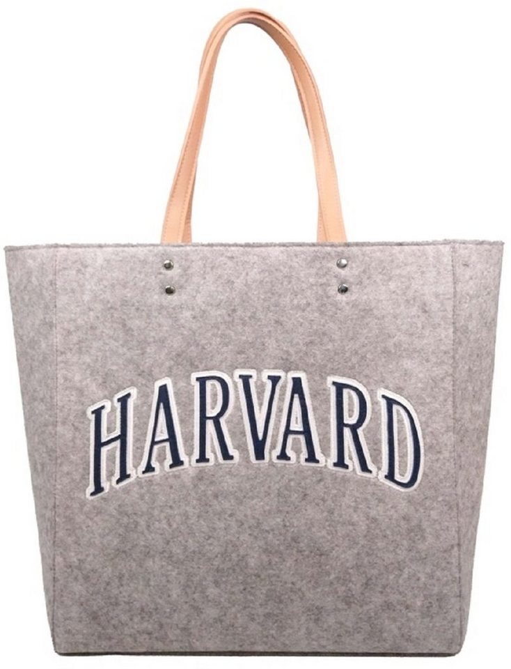 Capelli New York Shopper Felt Shopper mit Harvard Stickerei von Capelli New York