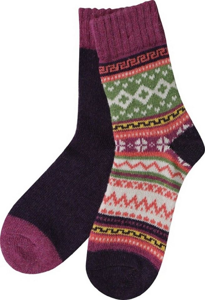 Capelli New York Socken 2x Socken- Norwegian Design von Capelli New York