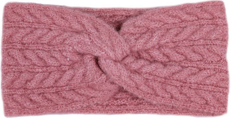 Capelli New York Stirnband mit Zopfmuster, Feinstrick, wärmend, Knotendesign von Capelli New York