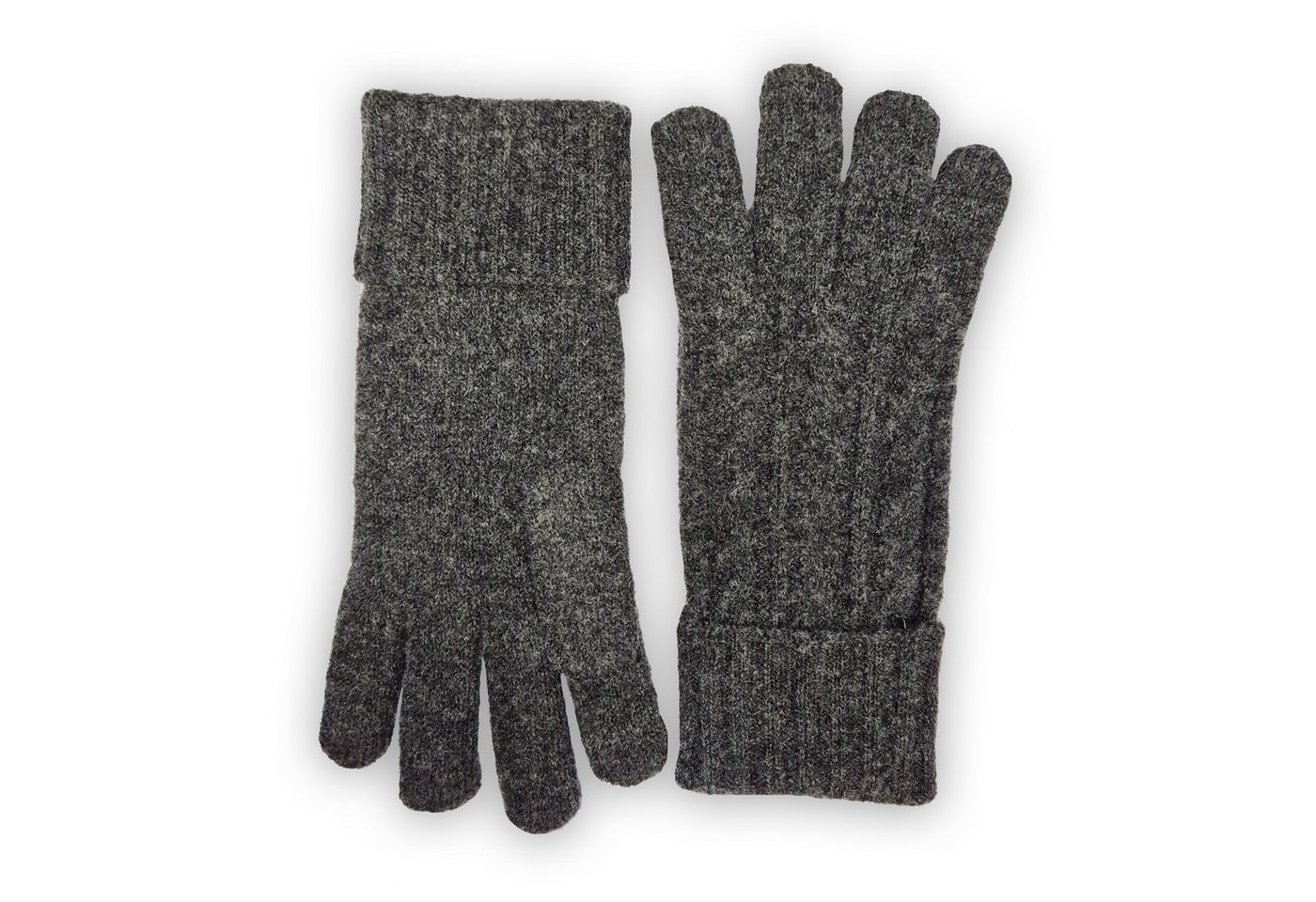 Capelli New York Strickhandschuhe (1 Paar) mit Zopfstrickmuster, Feinstrick, breiter Umschlag, wärmend von Capelli New York