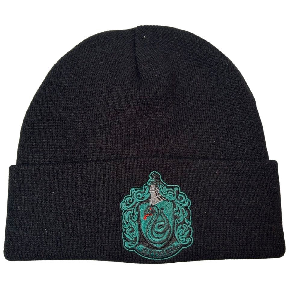 Capelli New York Strickmütze Harry Potter Beanie - Slytherin Logo von Capelli New York