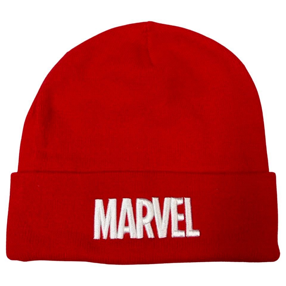 Capelli New York Strickmütze Marvel Beanie mit Logo von Capelli New York