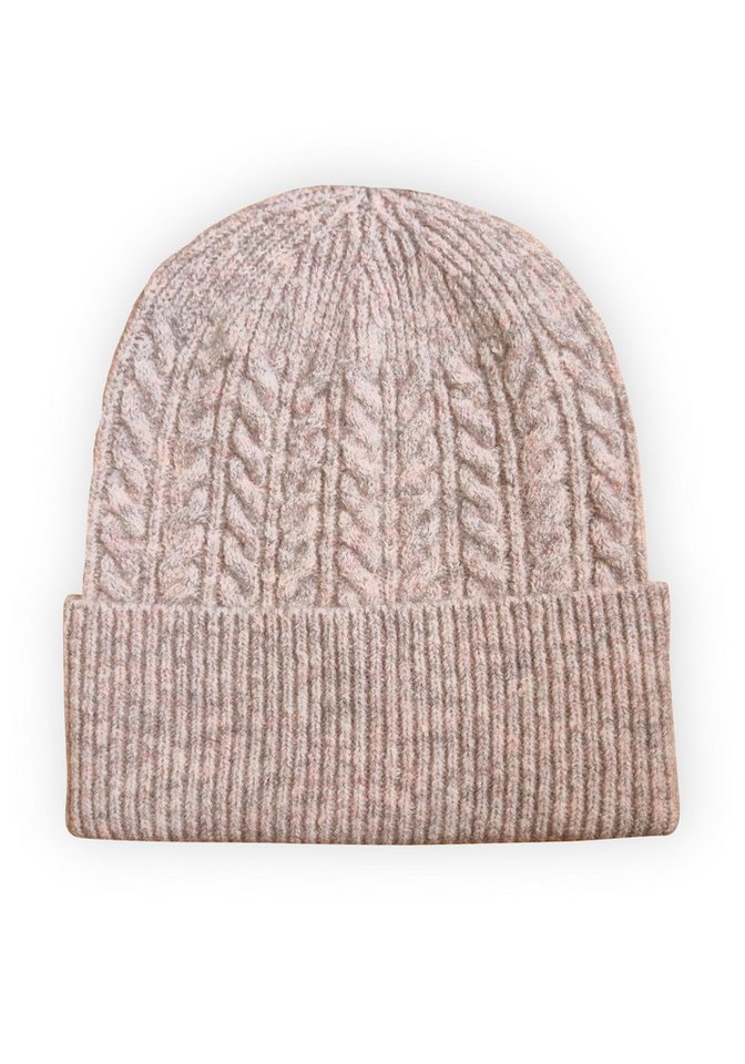 Capelli New York Beanie Feinstrick, Zopfmuster, Einheitsgröße von Capelli New York