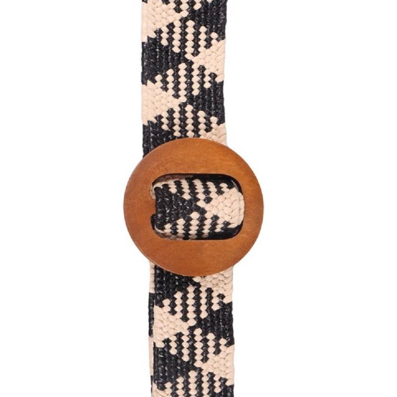 Capelli New York Taillengürtel Gürtel in Strohoptik von Capelli New York