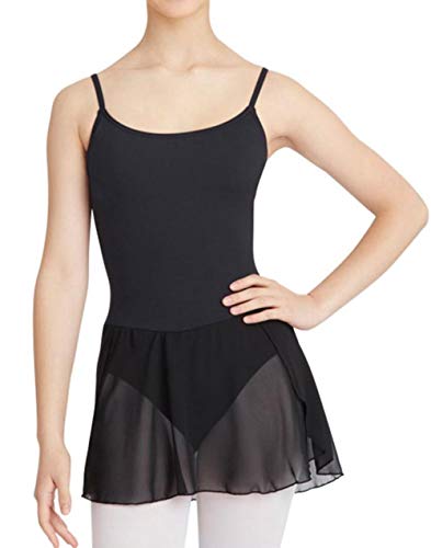 Capezio 126 cm Camisole Kleid Meryl-Lycra, Schwarz, M von Capezio