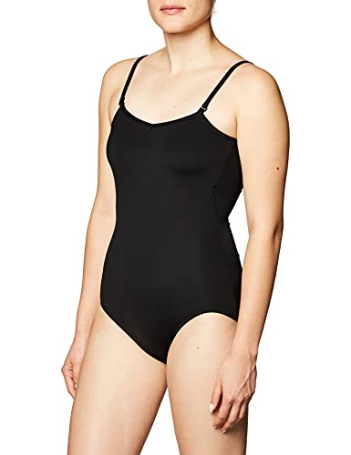 Capezio Damen Camisole Leotard with Adjustable Straps Trikot, Black, L von Capezio