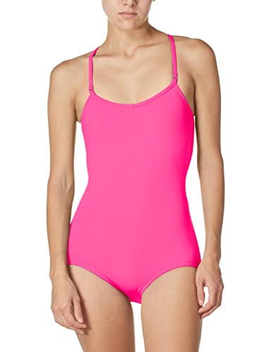 Capezio Damen Team Basic Camisole Leotard Trikot, Hot Pink, M von Capezio