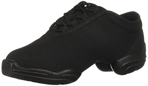 Capezio Damen Canvas Dansneaker – Kinder Tanz-Sneaker, Schwarz, 42 EU von Capezio