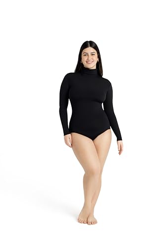 Capezio Damen Tb41 Gymnastikanzug, Schwarz, M von Capezio