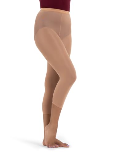 Capezio Damen Hold & Stretch Footless Tight Eng, Sonnenbräune, L von Capezio