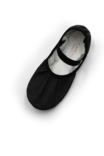 Capezio Damen Luna Ballettschuhe Ballerinas, Schwarz, 45 EU von Capezio