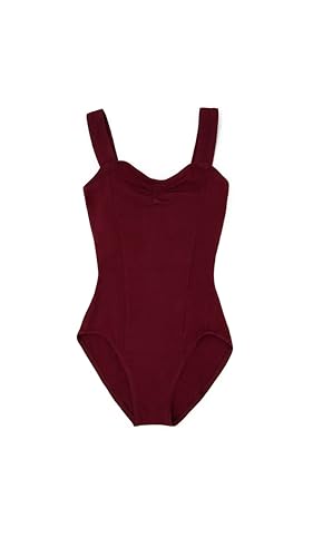 Capezio Damen Klassischer Prinzessinnen-tanktrikot mit Quetschvorne Trikot, Burgundy, L von Capezio