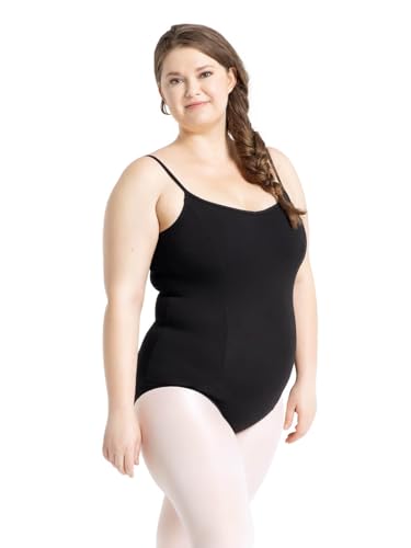 Capezio Damen Prinzessinnen-Camisole Gymnastikanzug, Schwarz, X-Large von Capezio