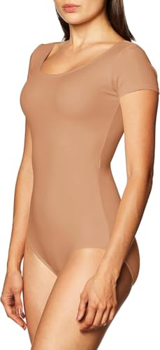 Capezio Damen Team-Basic, Kurzärmelig Trikot, Light Suntan, S Capezio Damen Team-Basic, Kurzärmelig Trikot, Light Suntan, S von Capezio
