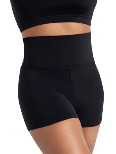 Capezio Damen Shorts mit hoher Taille Capezio Damen Shorts mit hoher Taille von Capezio